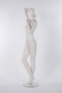 Full body female mannequin costume for display